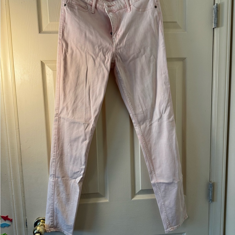 Light Pink Abercrombie Jeans
